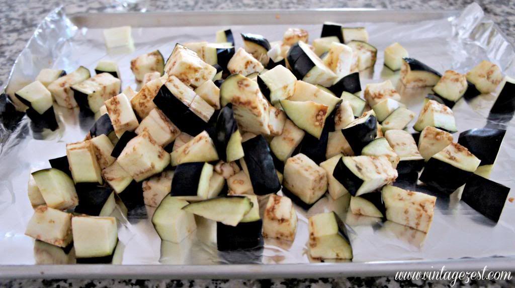 Red Pepper Spread with Roasted Eggplant & Garlic Diane's Vintage Zest!